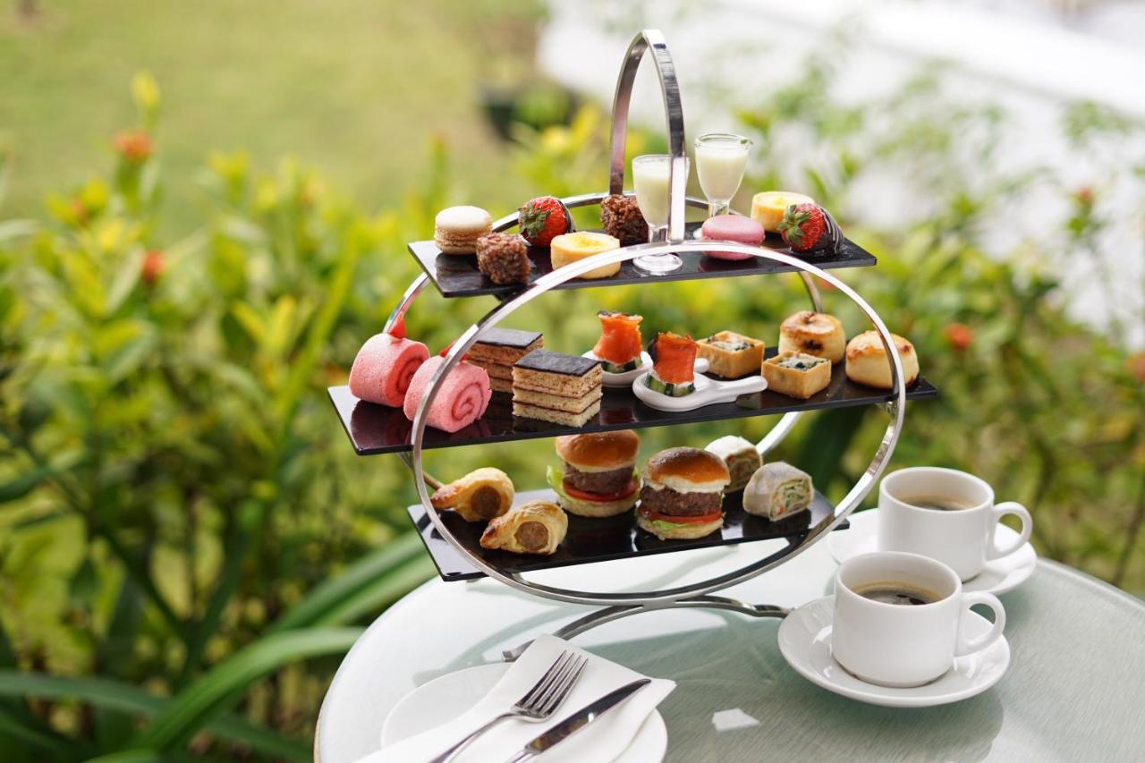 Grand Coloane Resort Macao Esterno foto Afternoon tea at the InterContinental Sanctuary Cove Resort, Queensland, Australia