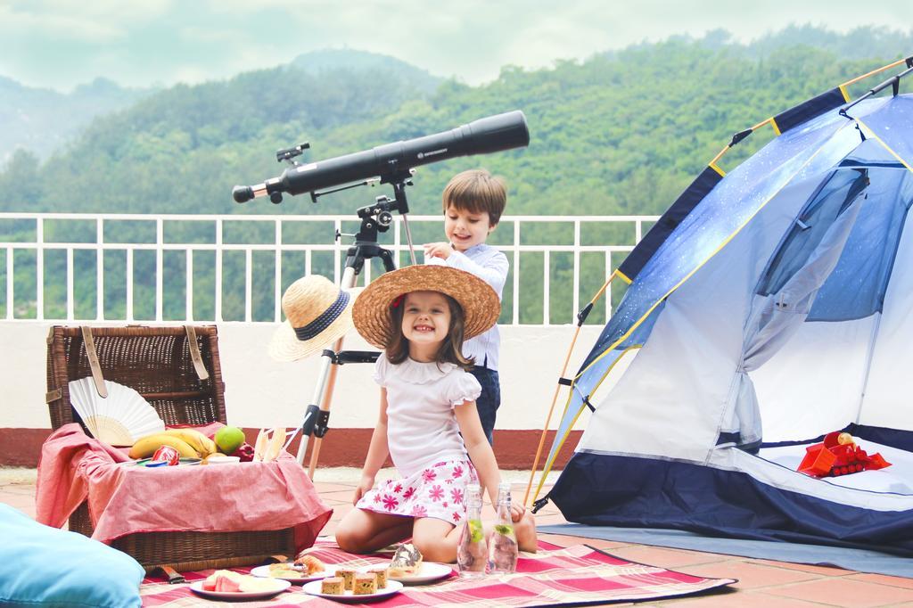 Grand Coloane Resort Macao Esterno foto Camping at the resort